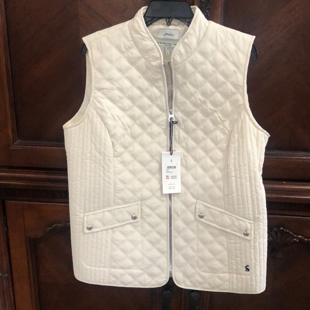 JOULES Minx Fitted Vest NWT Size 14 - Picture 5 of 10